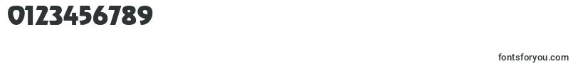 Fonte SanasoftHeadline.Kz – fontes para números e dígitos