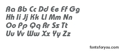 BahamasBoldItalic Font