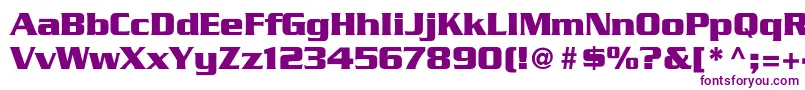 GeodetDisplaySsi Font – Purple Fonts on White Background