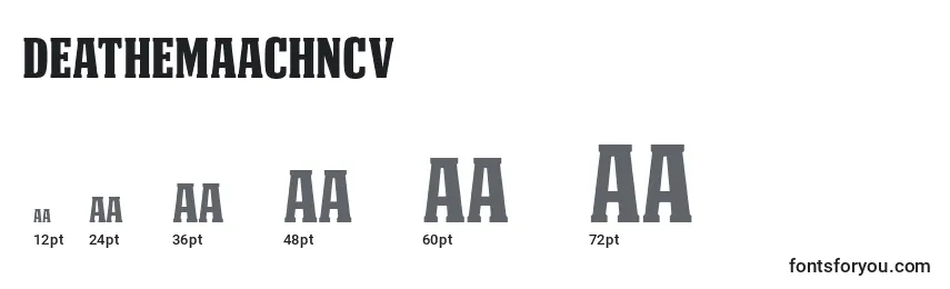 DeatheMaachNcv (113789) Font Sizes