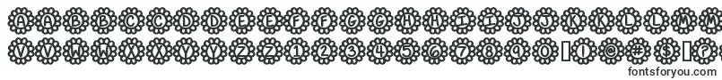 FlowerPowerBold-fontti – Katalogi