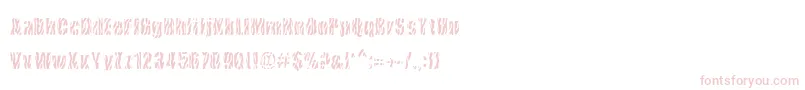 CowsInTheUs Font – Pink Fonts on White Background