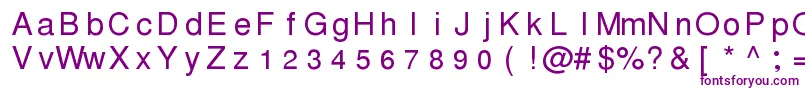 Pwthmseg Font – Purple Fonts on White Background