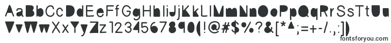 Шрифт Fickle – шрифты для Adobe Indesign
