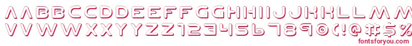 PlanetNShadow Font – Red Fonts