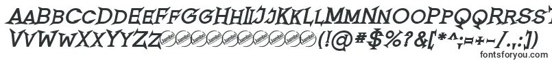 RomanicumBoldItalic-fontti – Alkavat R:lla olevat fontit