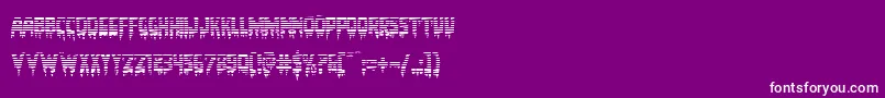 Bloodlustgrad Font – White Fonts on Purple Background