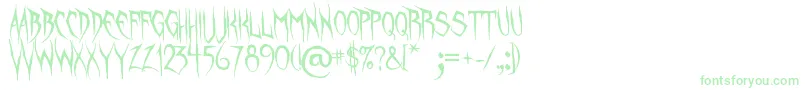 UnquietSpirits Font – Green Fonts