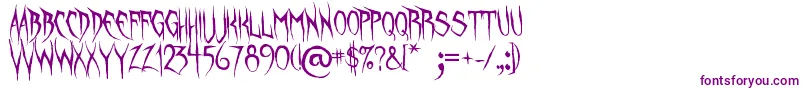 UnquietSpirits Font – Purple Fonts