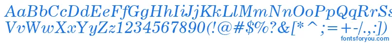 News705ItalicBt Font – Blue Fonts