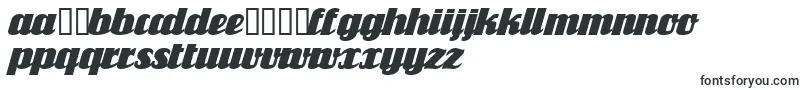 Czcionka FlandersrideItalic – macedońskie czcionki