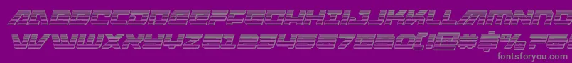 Más sobre la fuente Armedlightningchromeitalic fuente Armedlightningchromeitalic – Fuentes Grises Sobre Fondo Morado