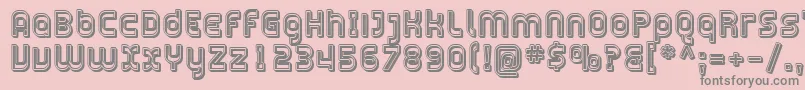 fuente Sfplasmaticaopen – Fuentes Grises Sobre Fondo Rosa