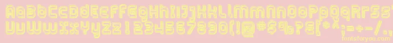 More about Sfplasmaticaopen Font Sfplasmaticaopen Font – Yellow Fonts on Pink Background
