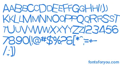 SfBeavertonScLight font – Blue Fonts