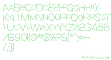 SfBeavertonScLight font – Green Fonts