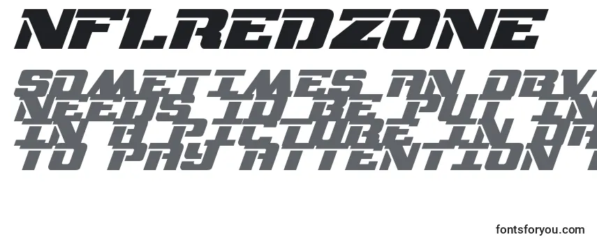 Шрифт NflRedzone