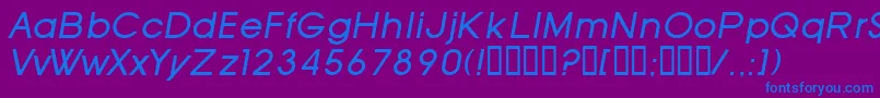 fuente SfOldRepublicItalic – Fuentes Azules Sobre Fondo Morado