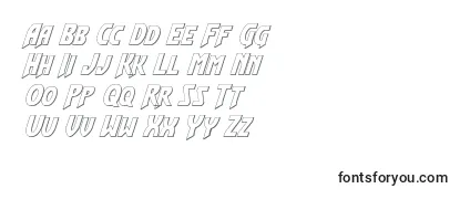 Flashrogersoutital Font