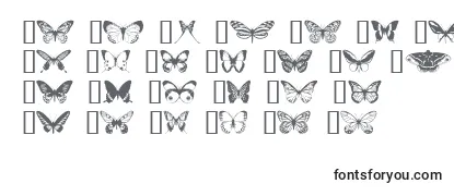 Butterflips Font