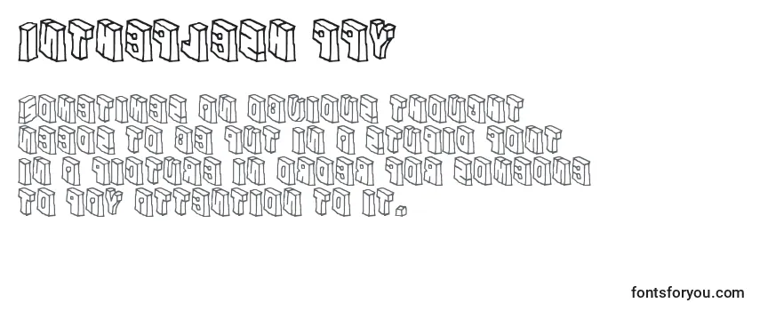 Review of the Intheflesh ffy Font