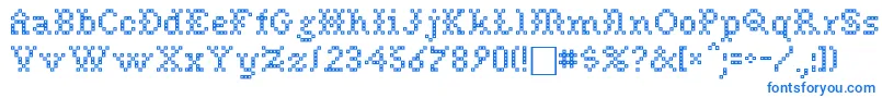 NeedlePointSewPlain Font – Blue Fonts