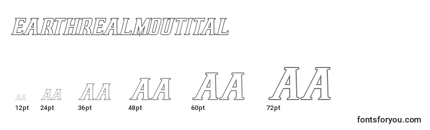 Earthrealmoutital Font Sizes