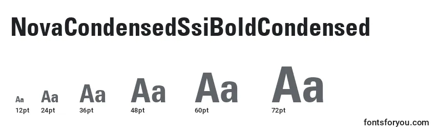 NovaCondensedSsiBoldCondensed Font Sizes