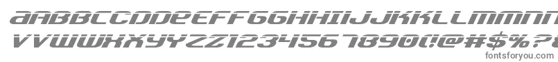 Teamamericalaser Font – Gray Fonts on White Background