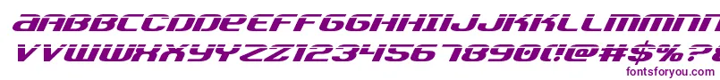 Teamamericalaser Font – Purple Fonts on White Background