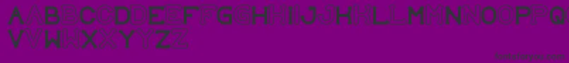 SubmitToFaith Font – Black Fonts on Purple Background