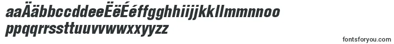 HelveticaLtCondensedBlackOblique Font – Macedonian Fonts