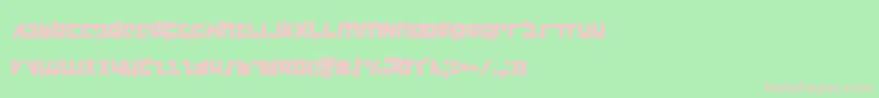 FlightCorpsCondensed Font – Pink Fonts on Green Background