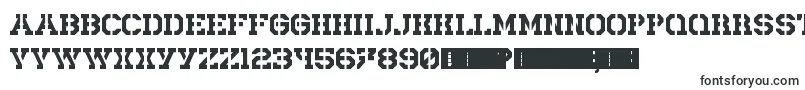 Шрифт RickLobster – сеточные шрифты