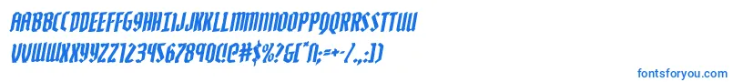 Zollernrotal-fontti – siniset fontit