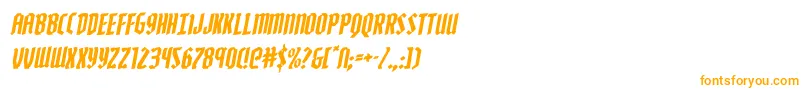Zollernrotal-fontti – oranssit fontit