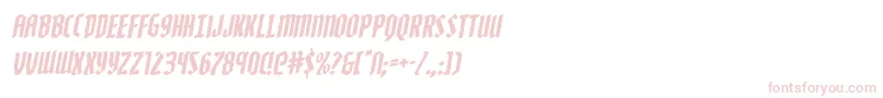 Zollernrotal Font – Pink Fonts on White Background