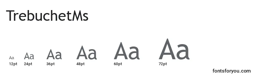 sizes of trebuchetms font, trebuchetms sizes