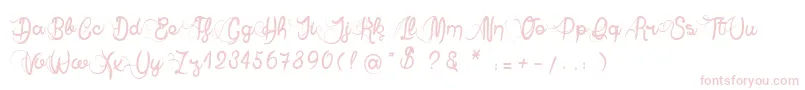 AnneExilum Font – Pink Fonts