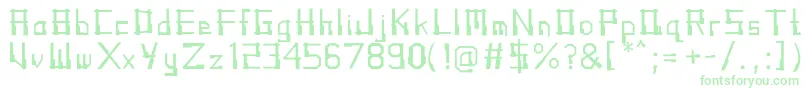 AngklungRegular Font – Green Fonts