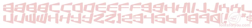 Шрифт Beamship – розовые шрифты