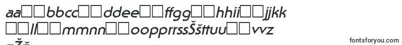 Шрифт StaidBoldItalic – латышские шрифты