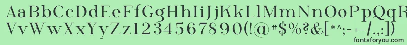 Phosph09 Font – Black Fonts on Green Background