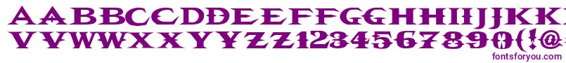 VtcbelialsbladeRegular-fontti – violetit fontit