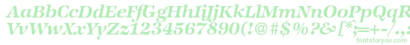 ZabriskieinternationalBolditalic Font – Green Fonts