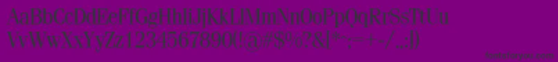 Simeiz Font – Black Fonts on Purple Background