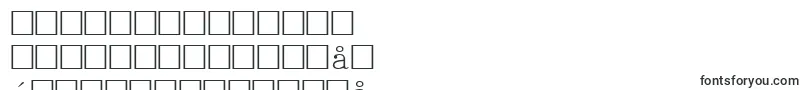 フォントPica – 中国の文字（簡体字）