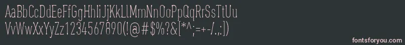 OaxaquenaTall Font – Pink Fonts on Black Background