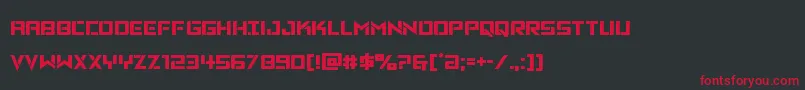 Vikingsquad Font – Red Fonts on Black Background
