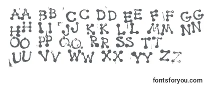 Review of the SmudgyDotStamps Font